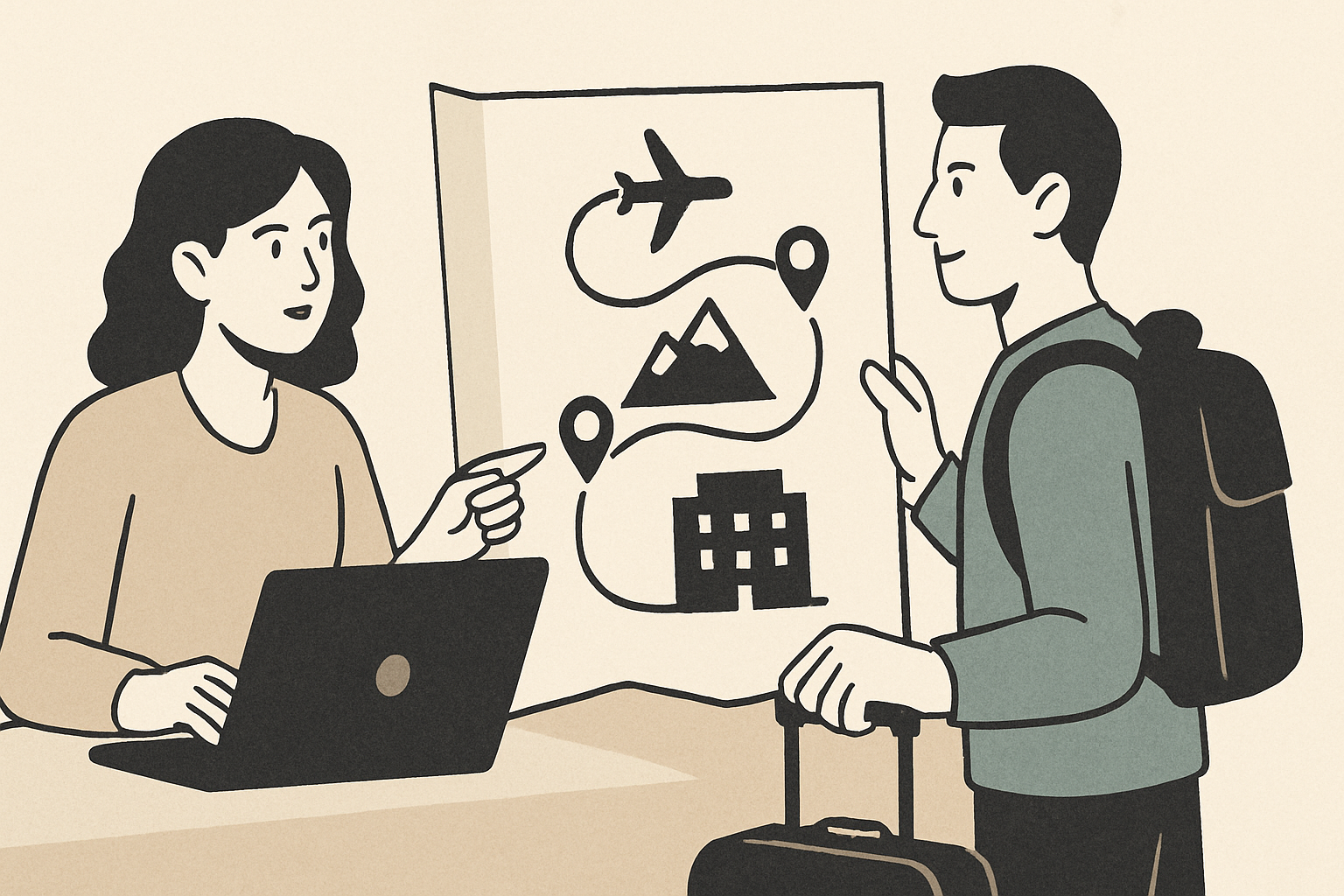 Illustrasjon for ReiseSmart