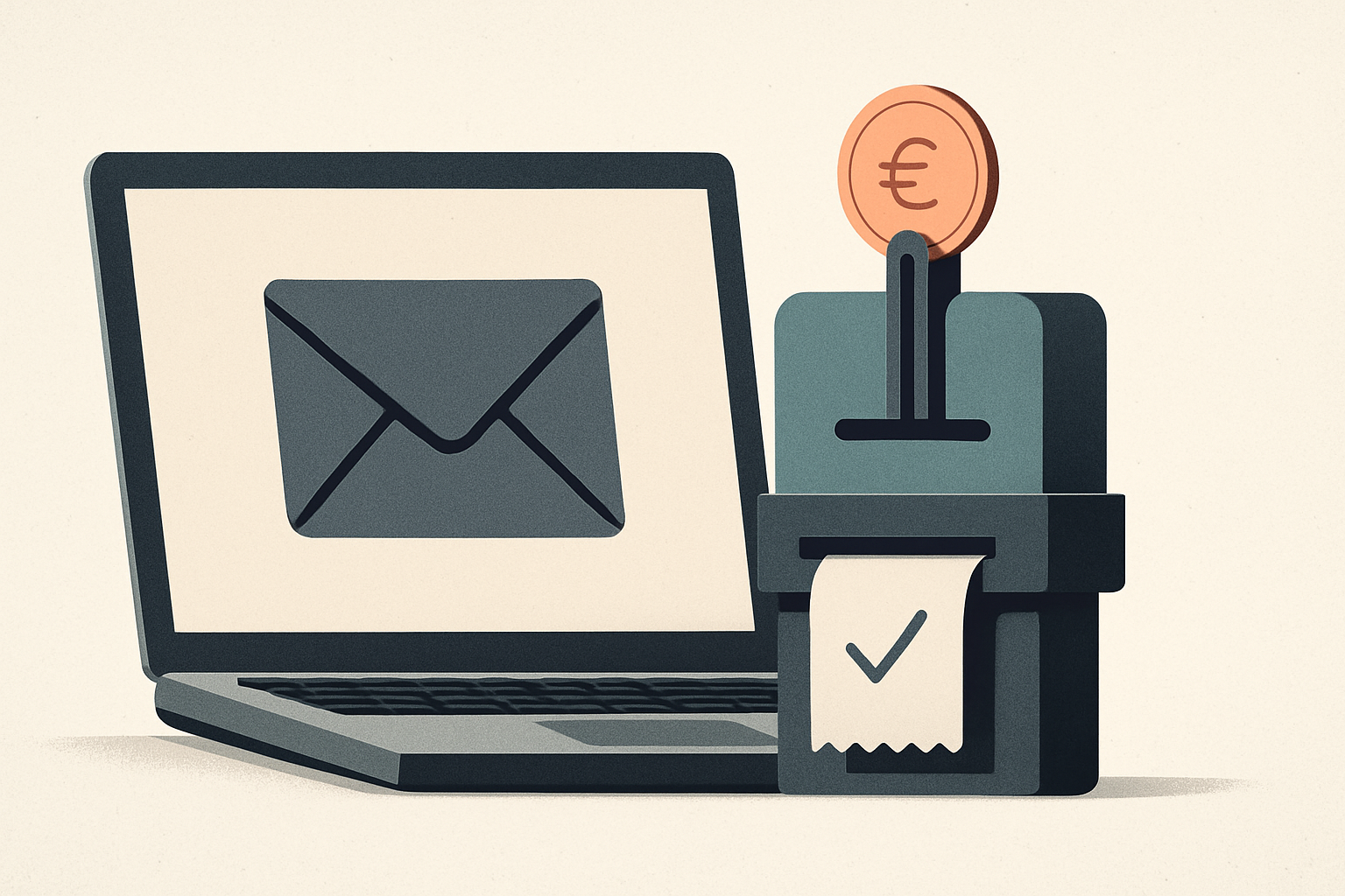 Illustrasjon for Micropayments inbox-filter (betalingsport for e-post)